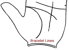 Palmistry - Bracelet Lines